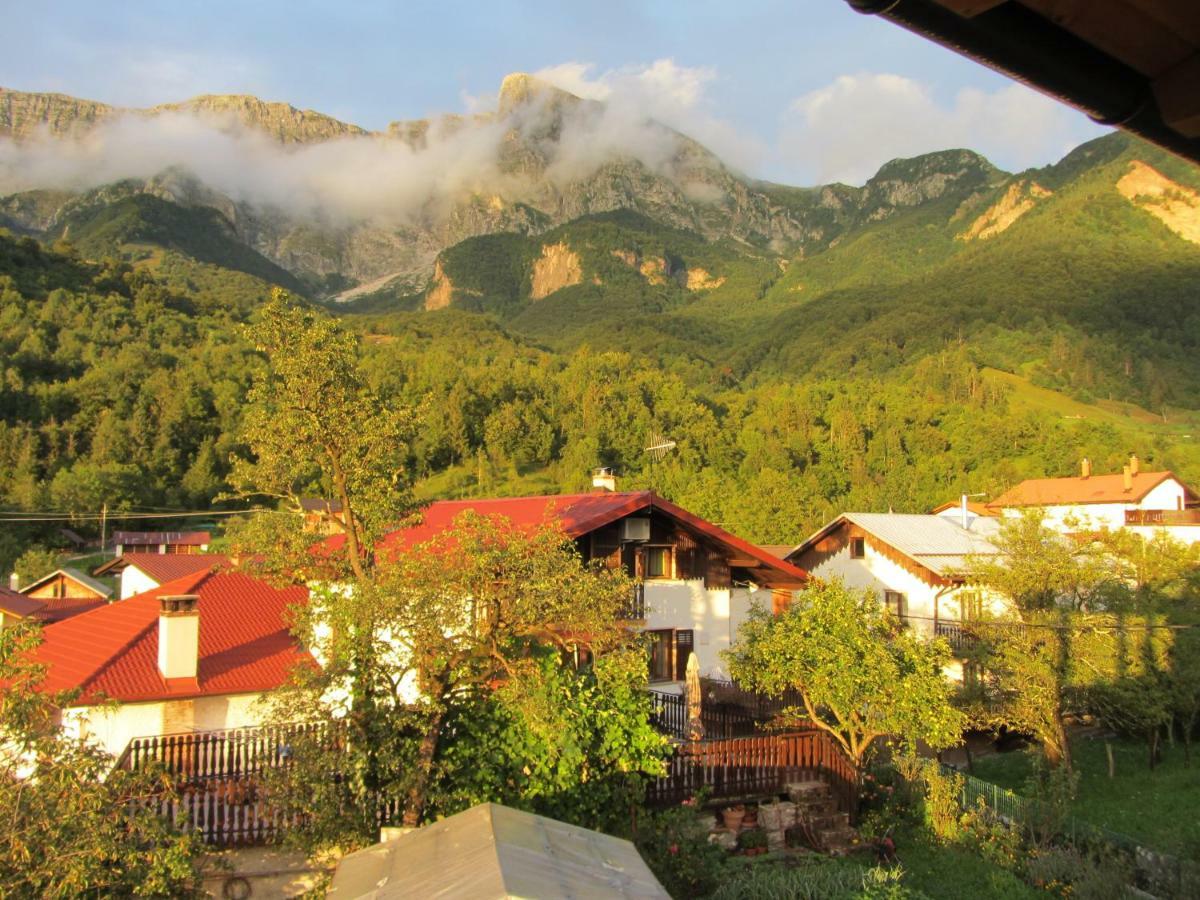 Apartma Vilma Kobarid Bagian luar foto